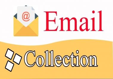 I will do email scrapping in social media