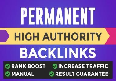 I will do google rank first page with permanent backlinks