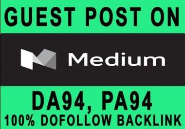 I will Write and Publish guest post on high authority sites