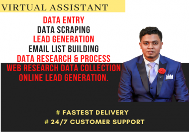 10 year experienced Virtual Assistant at your service for any kind of help you need remotely