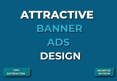 I will create 10 attractive Banner design