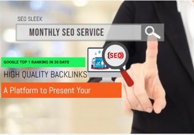 Complete seo service for website ranking