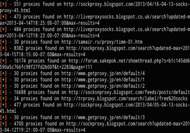PROXY SCRAPER and PROXY CHECKER - Harvest HQ PREMIUM PROXIES