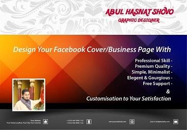 I will design engaging facebook business page.