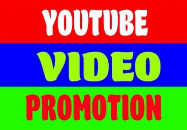 Do professional organic top YouTube video promotion
