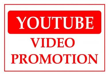 Professional organic top youtube video promotion