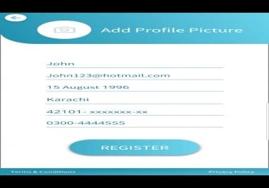 Designed an SOS App for the safety of citizens. I created its prototype on Adobe XD