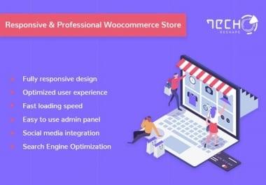 I will develop wordpress website with responsive web design