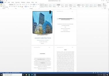 MS word,  PowerPoint,  Manual typing.