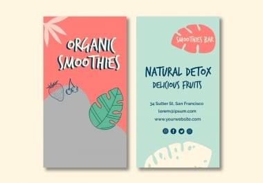 Design beautiful and innovative business card