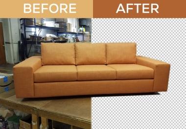 I will do background removal,  product image editing,  and retouching ASAP