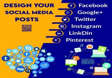 I Will Design Professional And Unique Social Media Post