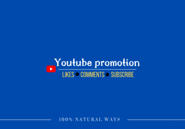 I will do viral Youtube video Promotion