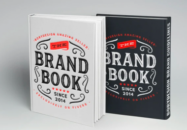 Make for design a brand style guide and logo