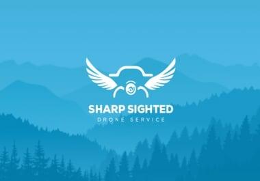 I will create minimalist modern creative business logo design