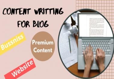 I will write SEO optimized articles,  blogs,  website contents