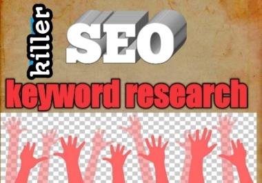SEO keywork research and analysis keyword that actually rank on google