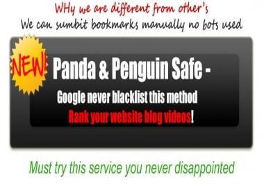 Instant 20 Live Social Bookmarking Links within 24 hours