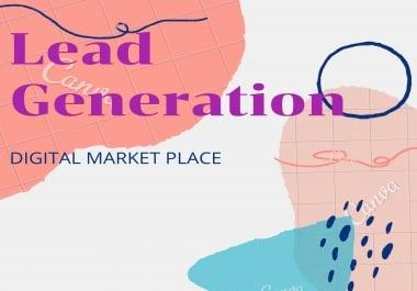 I will do targeted leads from any country