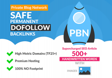 I will do 20 high quality PBN Web2.0 backlinks that will boost your website ranking