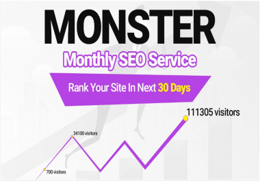 I will monthly off page SEO backlinks package updated for latest google algorithms