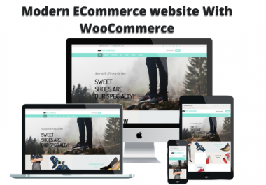 I will Build WordPress Ecommerce Store With WooCommerce, Customize WooCommerece