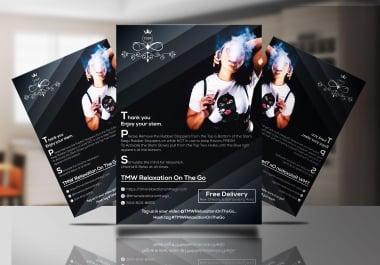 I will design modern business flyer poster for you within 19 hours