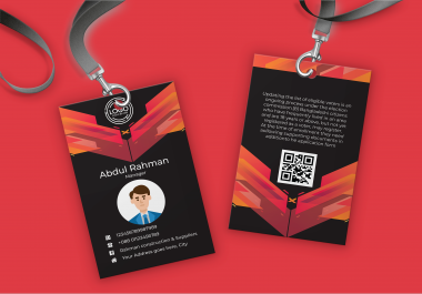 I will design Professional Id Card Design for your Business