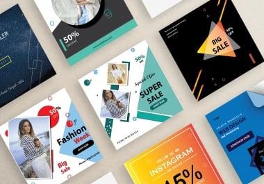 Design social media posts and thumbnails