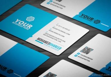 I will Create a business card logo or letterhead