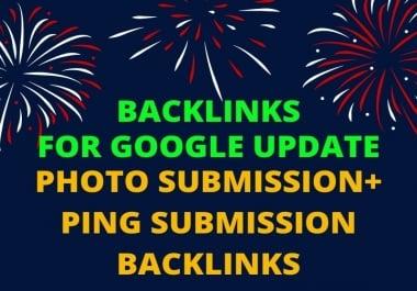 I will do photo submission backlink for new update of google