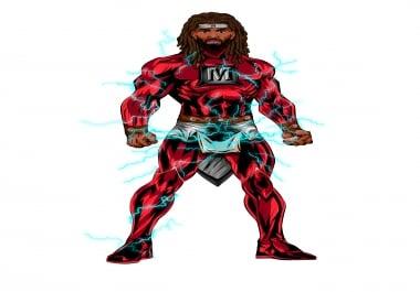 I will do cartoon and hand drawn illustration for you