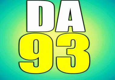 Top search rank Web2.0 DA93-60 follow 160 backlinks white hat hat building service for top ranking