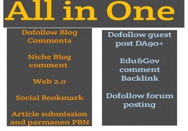 Lowest price promotion Google 1st Page DA91+ 450 Backlink Rank your website high Manual SEO