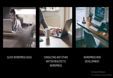 Creates Beautiful and professional WordPress website