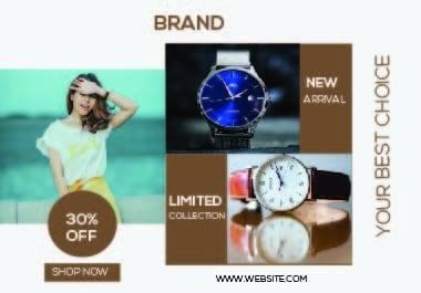 I will creat instagram post deisgn, story design, ads design video thumbnail for you within 24 hours.