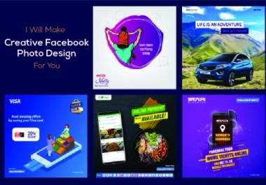 I will make Creative Facebook post design for you
