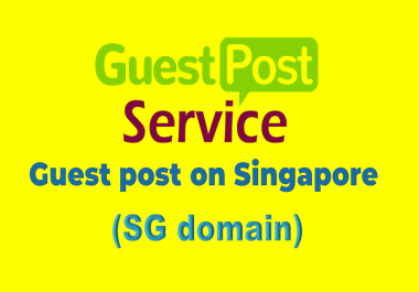 Guest Post On Singapore site SG domain same day Delivery