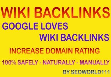 Unique 80 Wiki Backlinks - Google Loves Wiki Backlinks