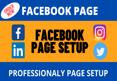 I will create a professional FB business page