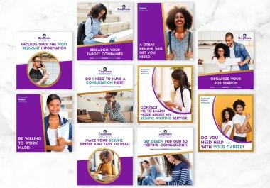 I will create unique social media content