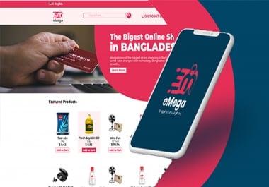 I will design photoshop web template psd website ui ux mobile app