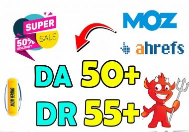 Rank 1st On Google Top With MOZ Domains Authorithy Sites