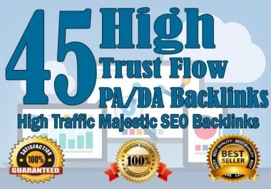 I will Do 1000 Blogcomment DA 45+ Backlink High Traffic Majestic Seo Baclink