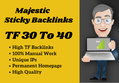 Make 10 High Quality TF CF 30 To 40 Manual SEO Dofollow PBN Backlinks