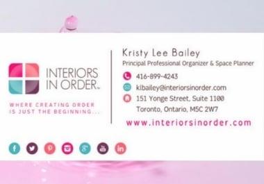 I will design HTML email signature for your email