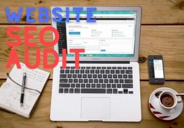I will provide an expert SEO report or audit,  competitor website audit