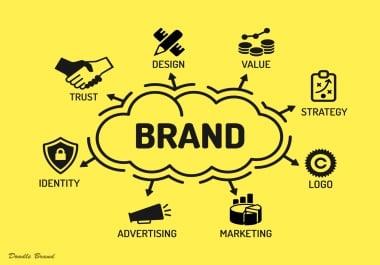 I will name your business brand with domain name and unique business logo in 24h