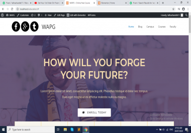 I Have Build a Website on WordPress