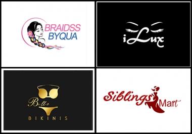 I will do logo design,  type of logo